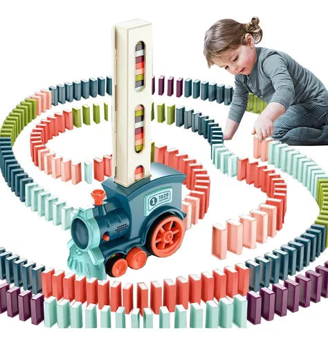 TREN DOMINO DIDACTICO PARA NIÑOS 🚂💥